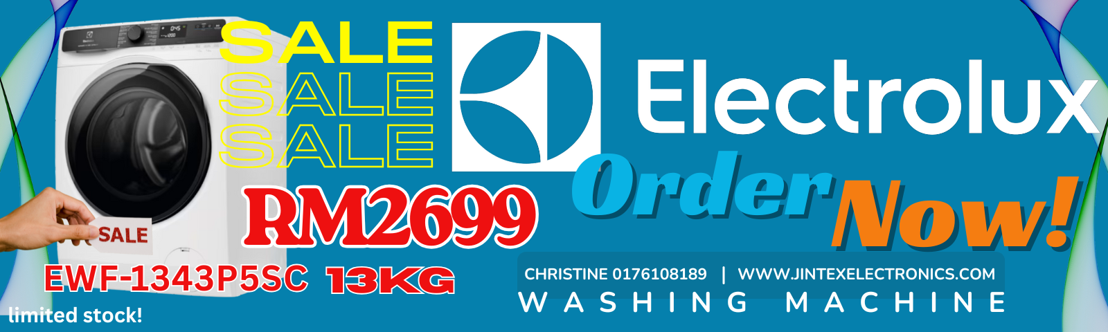 Electrolux EWF-1343P5WC PROMO!